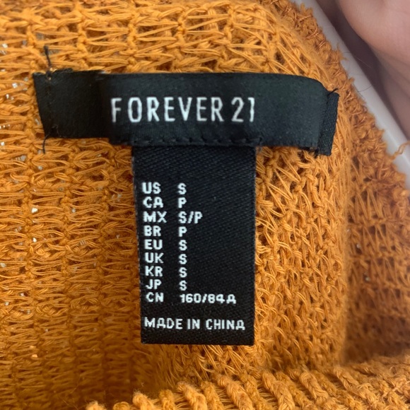 Gold Crop Cotton Mesh Coverup - Picture 3 of 4